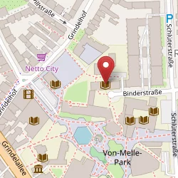 Martha-Muchow-Bibliothek auf Open Street Map Karte
