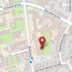 SUB Göttingen: Bibliothek Waldweg auf Open Street Map Karte
