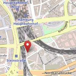 Bücherhallen Hamburg auf Open Street Map Karte