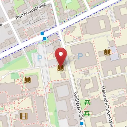 Bibliothek der Abteilung für Kriminologie auf Open Street Map Karte