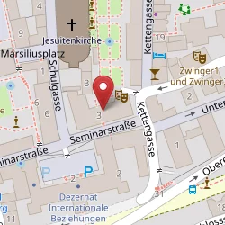 Romanisches Seminar der Universität Heidelberg auf Open Street Map Karte