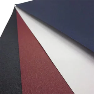 Auswahl Hardcover-Bezüge Buckram Musterbögen