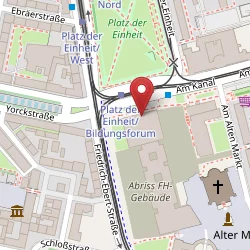 Stadt- und Landesbibliothek Potsdam: Bildungsforum auf Open Street Map Karte