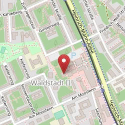 Stadt- und Landesbibliothek Potsdam: Waldstadt auf Open Street Map Karte