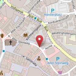 Stadtbücherei Münster auf Open Street Map Karte