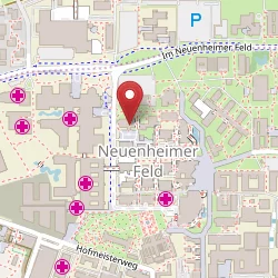 Universitätsbibliothek Heidelberg: Zweigstelle Neuenheim auf Open Street Map Karte