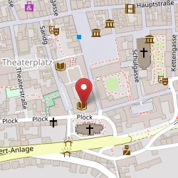 Universitätsbibliothek Heidelberg auf Open Street Map Karte