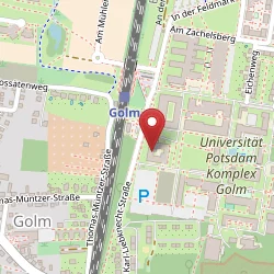 Universitätsbibliothek Potsdam: Bereichsbibliothek Golm auf Open Street Map Karte