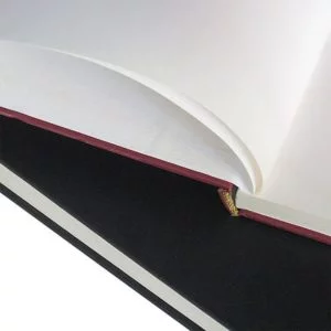 Vorsatzpapier in Nahaufnahme