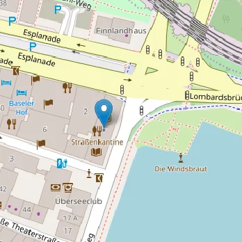 ZBW – Leibniz-Informationszentrum Wirtschaft – Hamburg auf Open Street Map Karte